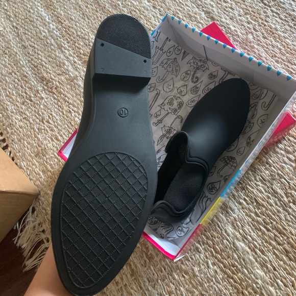 Jeffrey Campbell Waterproof Rain Boot - Black - Picture 4 of 5